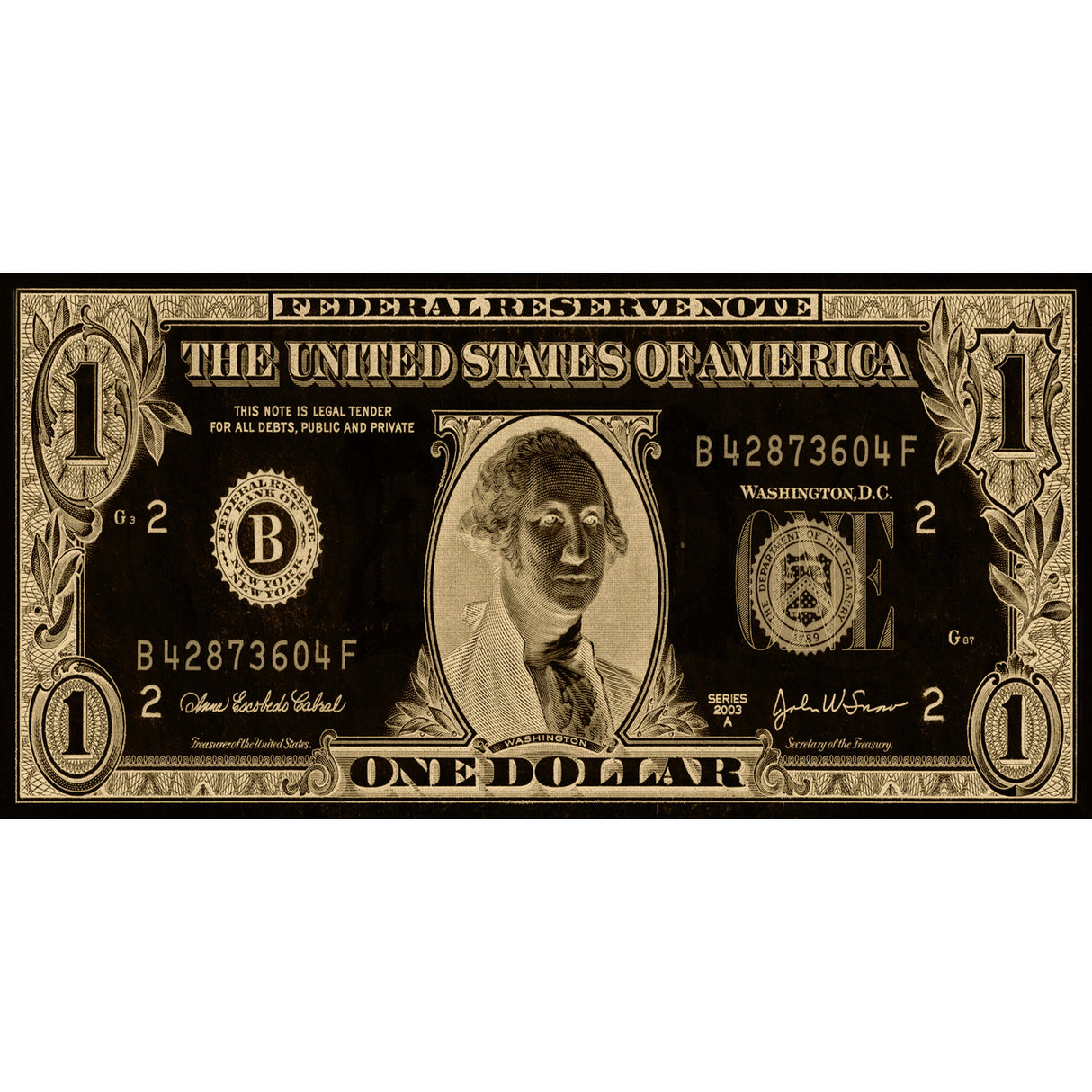 Money-Themed Wall Art | Oroa.com