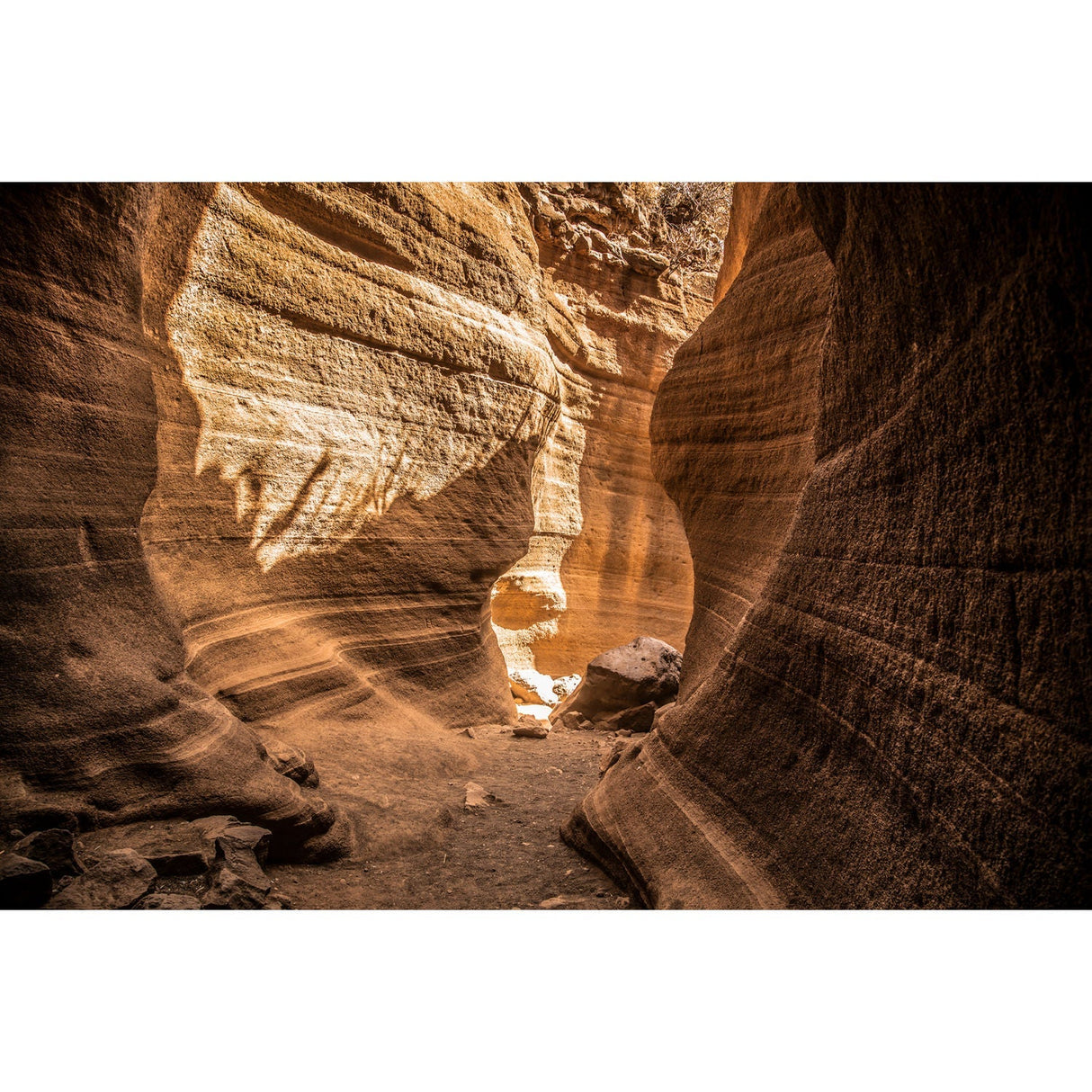 Slot Canyon Natural Wonder photographic art print by Cobra Art