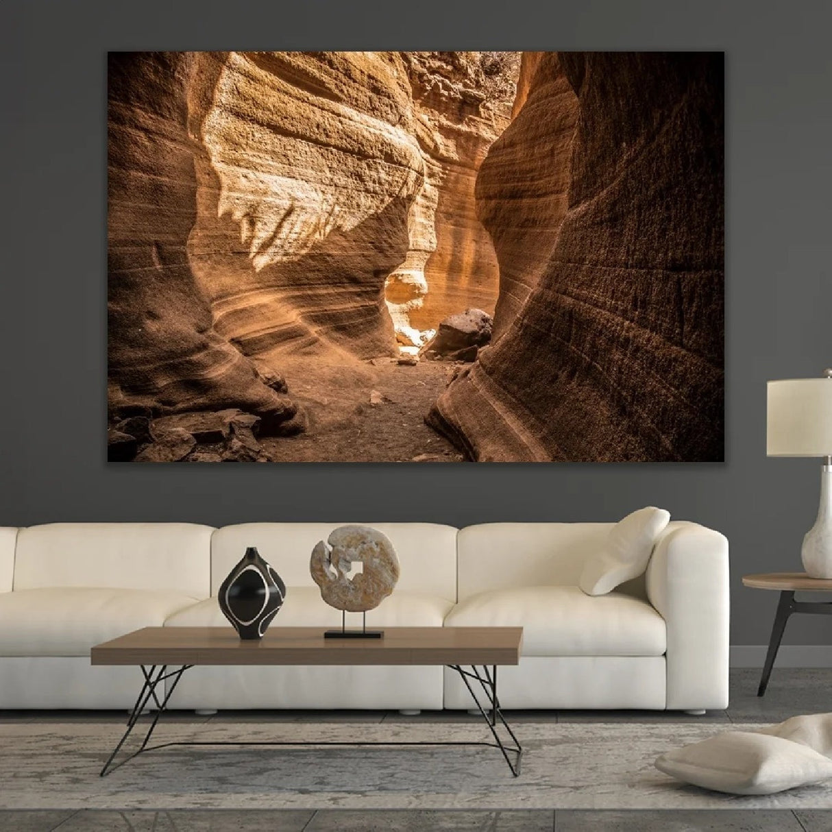 Slot Canyon Natural Wonder photographic art print by Cobra Art, alternate view 2