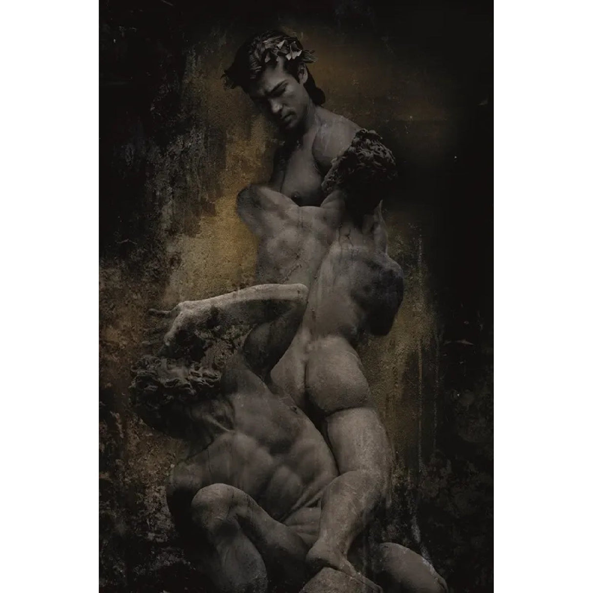 The Spartans Human Sculpture photographic art print by Cobra Art