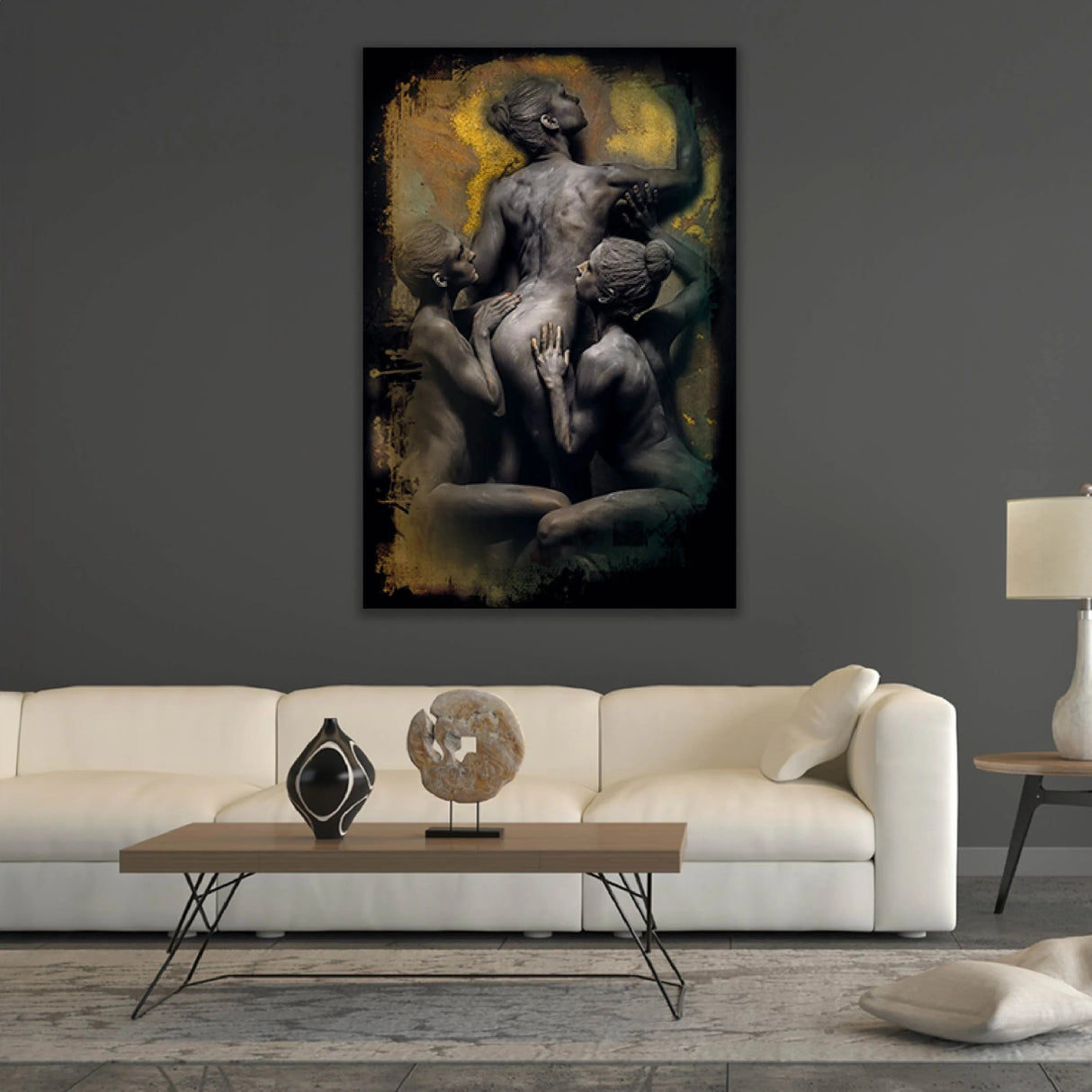 Modern European furniture - Monochrome Naked Women Photographic Art - www.oroa.com