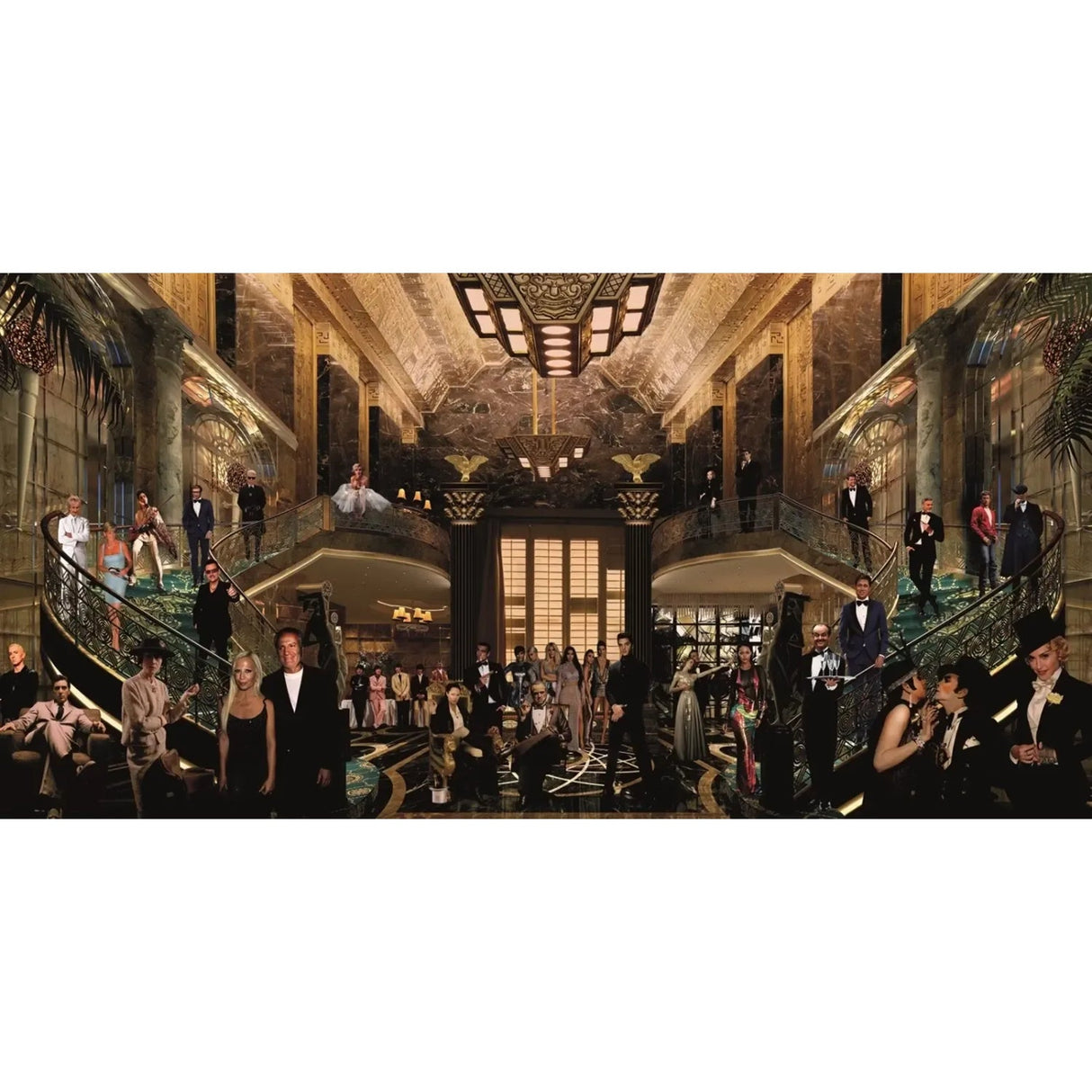 Party Of The Century Cultural Icons photographic art print by Cobra Art