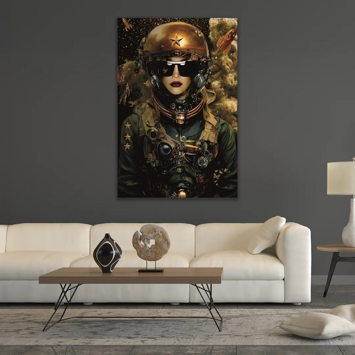 Modern European furniture - Futuristic Woman Photographic Art - www.oroa.com