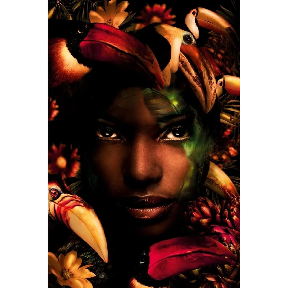 Modern European furniture - Nature Inspired Headdress Photographic Art - www.oroa.com