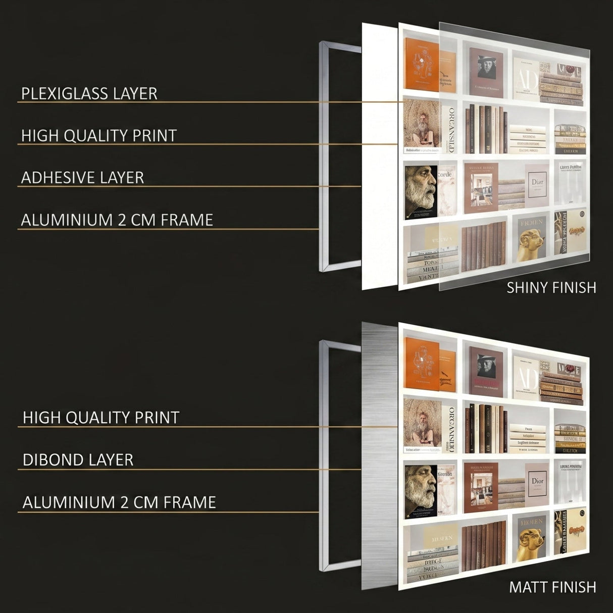 Moment in Time Weathered Side Portrait photographic art print by Cobra Art, alternate view 3