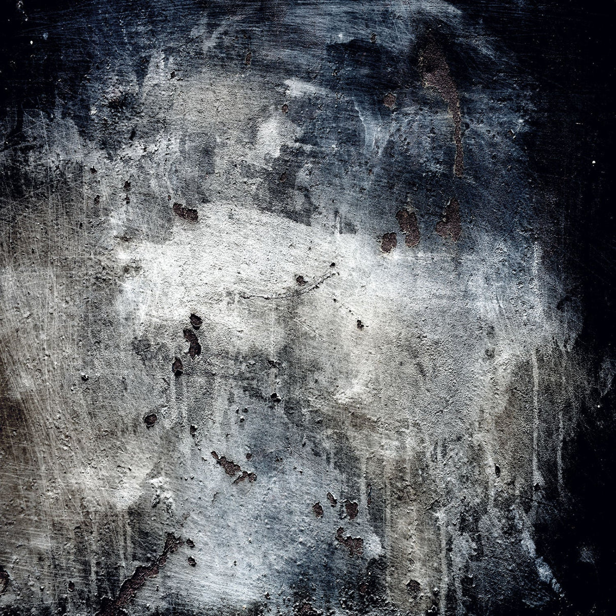 Fading The Past Weathered Abstract Art art print by Cobra Art