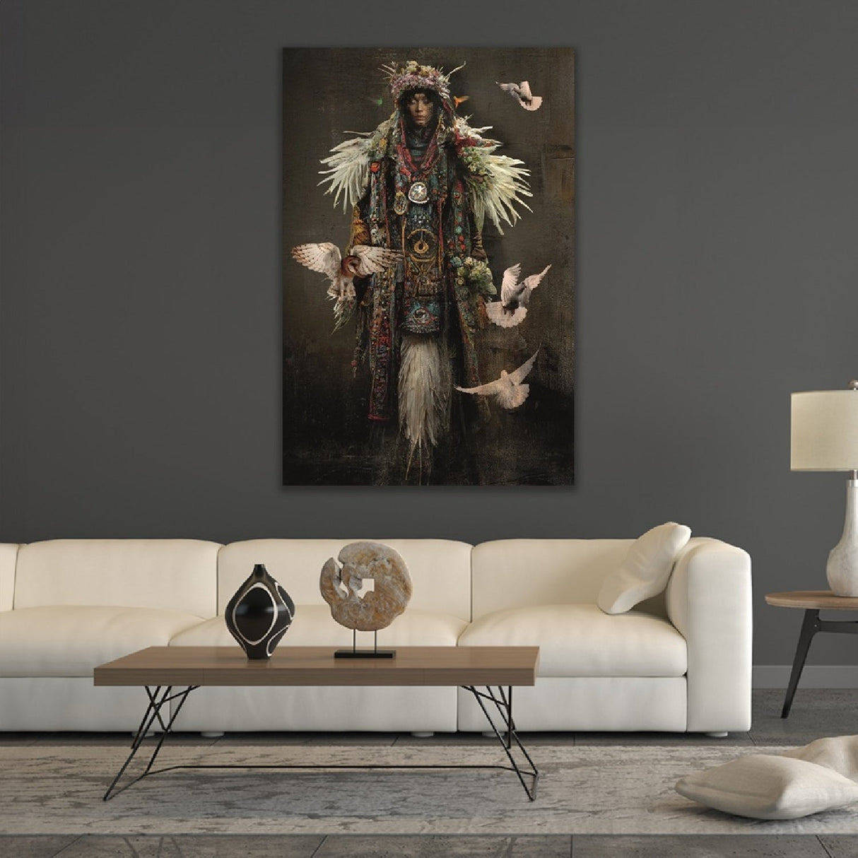 Modern European furniture - Elaborately Dressed Figure Photographic Art - www.oroa.com