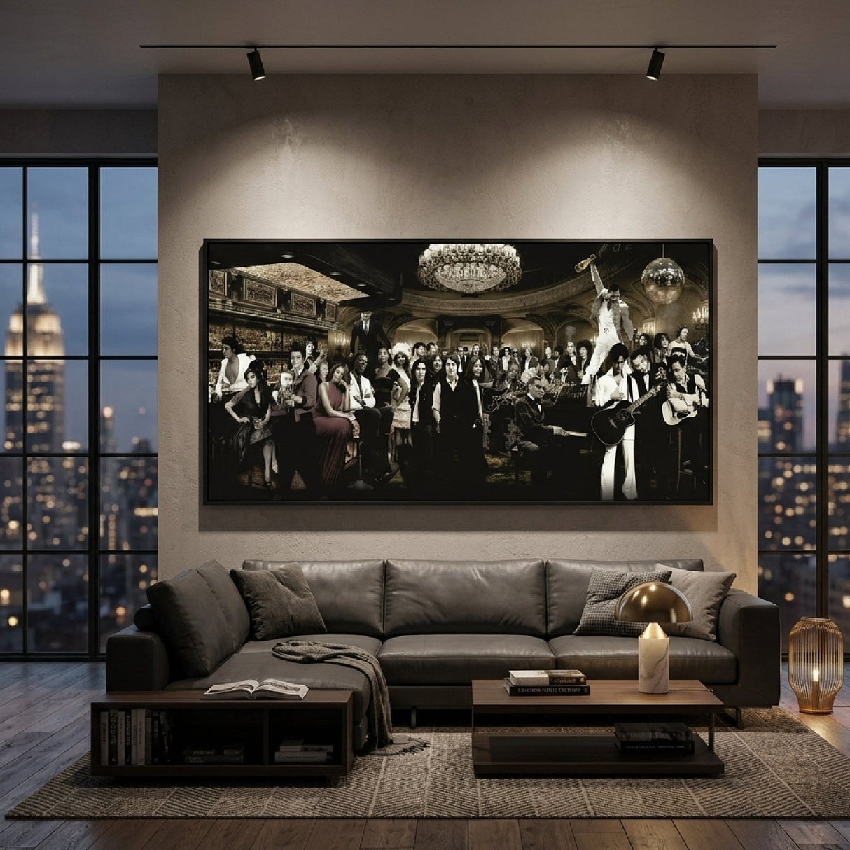 True Legends 20th Century Music Icons Art Decor art print by Cobra Art, alternate view 2