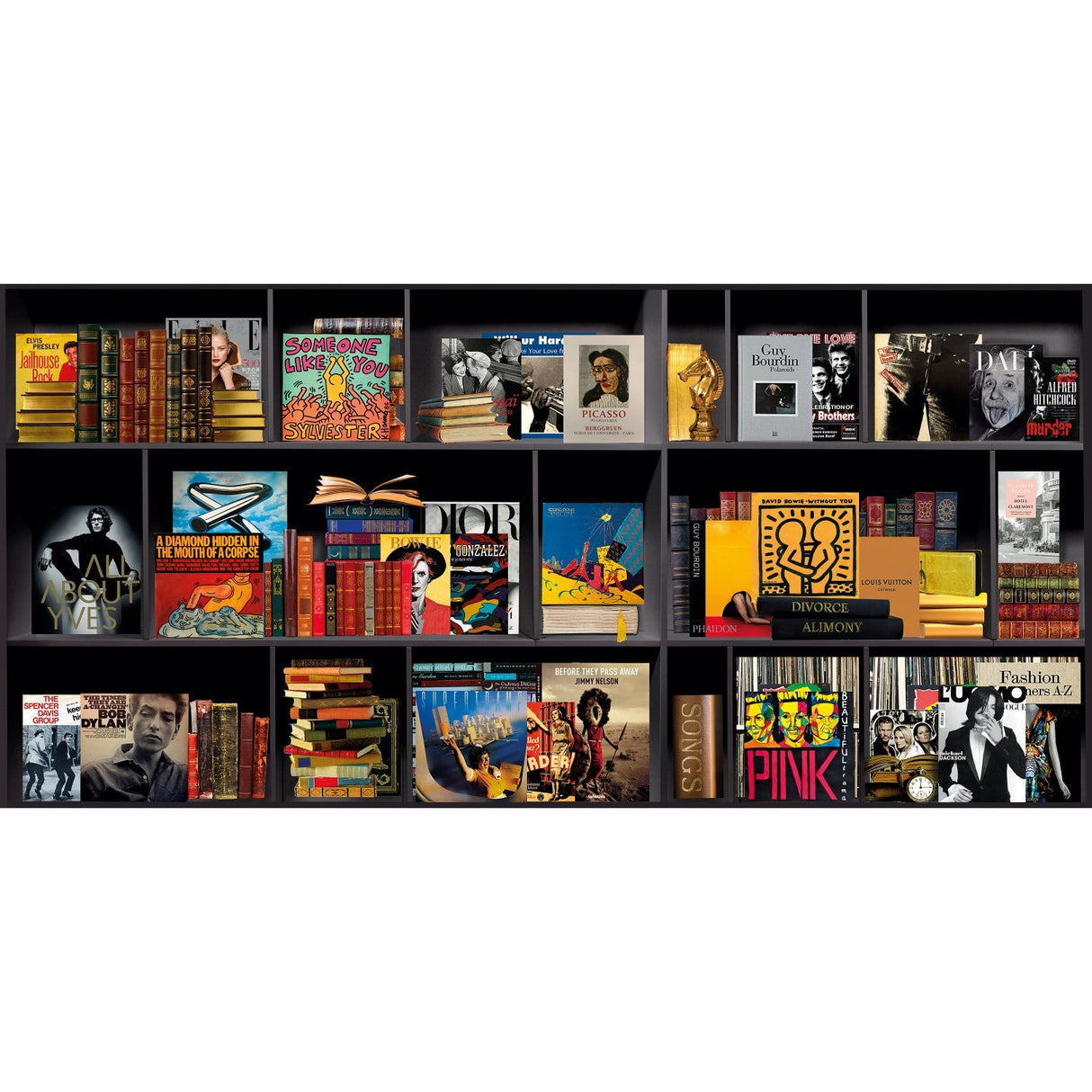 My Life in a Nutshell Pop-Art Collage Wall Art art print by Cobra Art