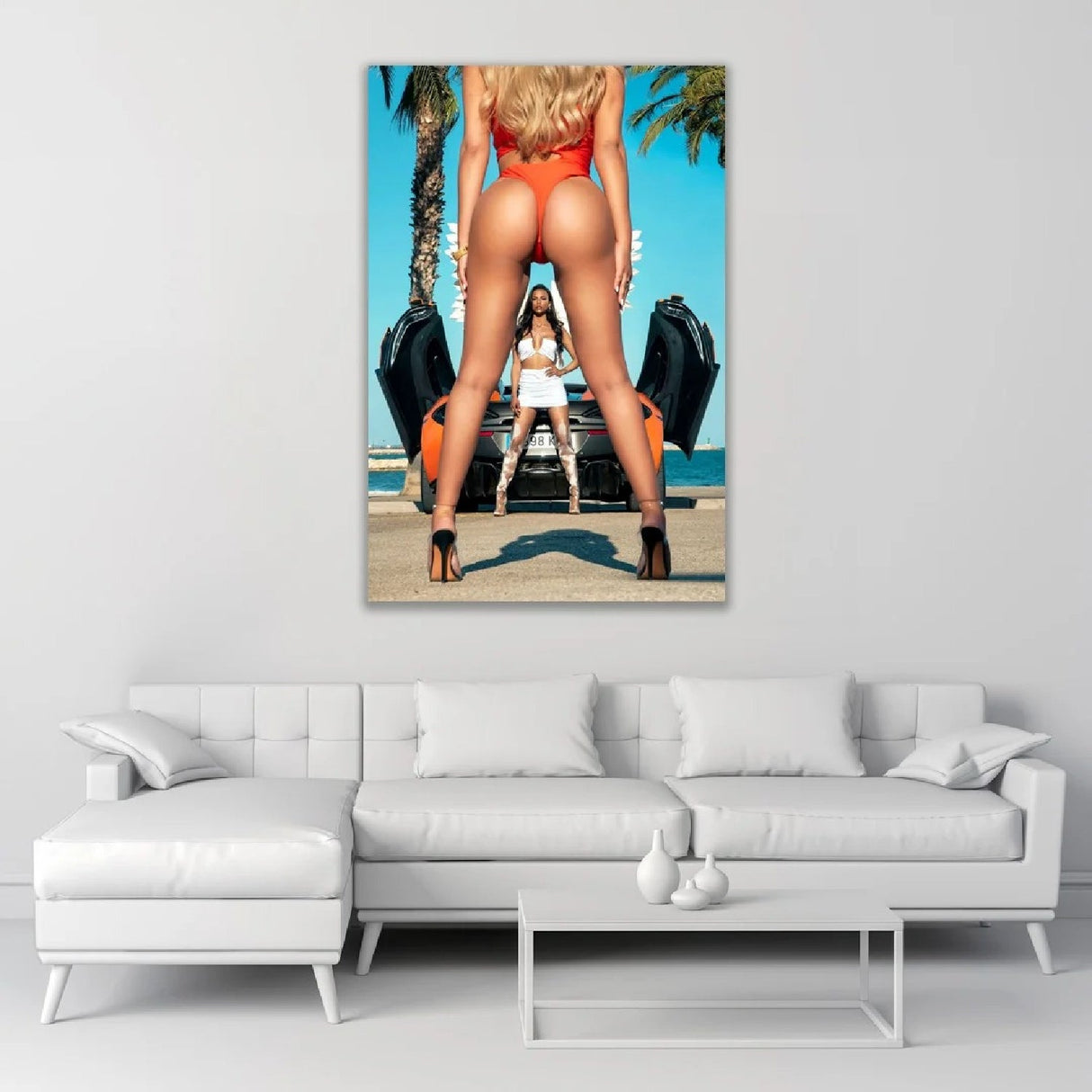 McLaren Girls Supercar photographic art print by Cobra Art, alternate view 2