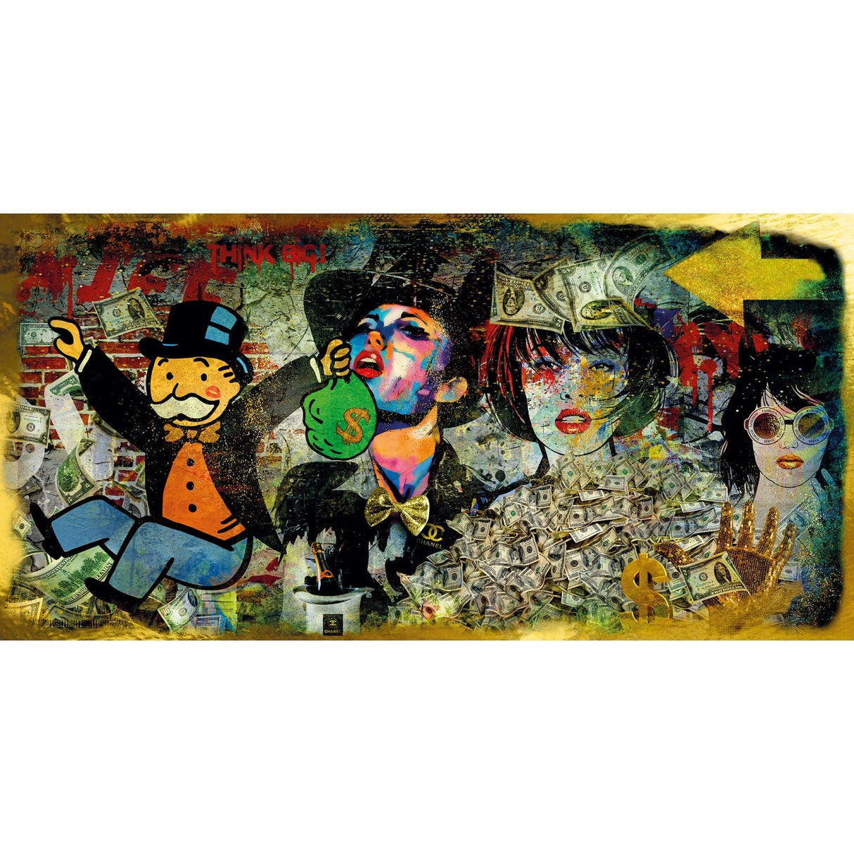 Think Big Pop Style photographic art print by Cobra Art
