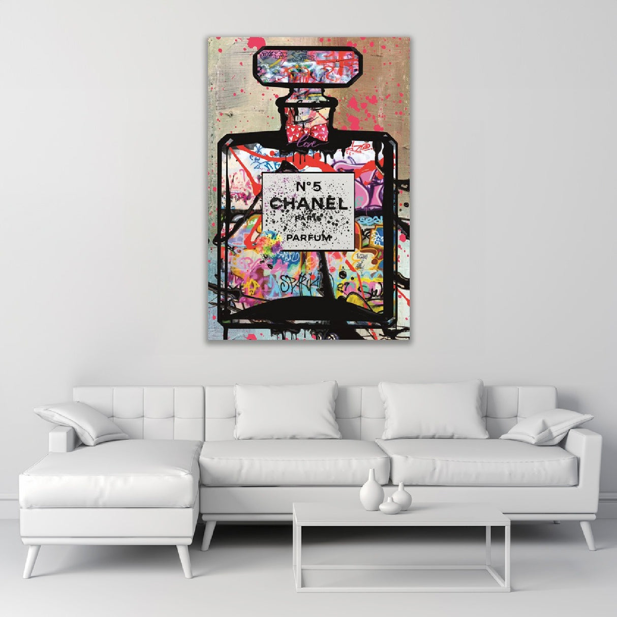 Modern European furniture - Multicolored Perfume Photographic Art - www.oroa.com