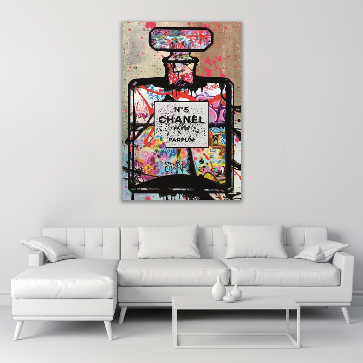 Modern European furniture - Multicolored Perfume Photographic Art - www.oroa.com
