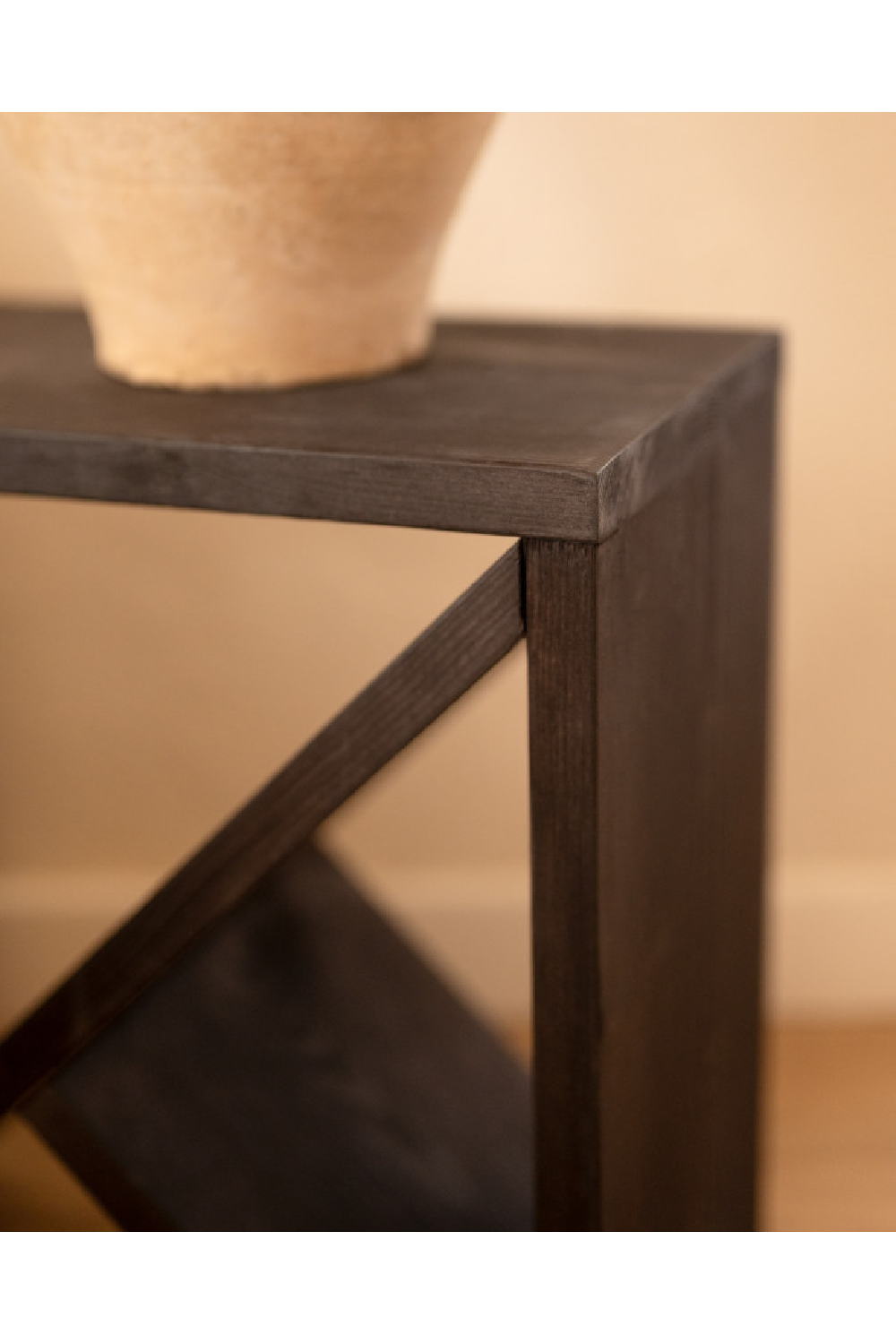 Solid Pine Side Table | Decowood Stoke | OROA.com