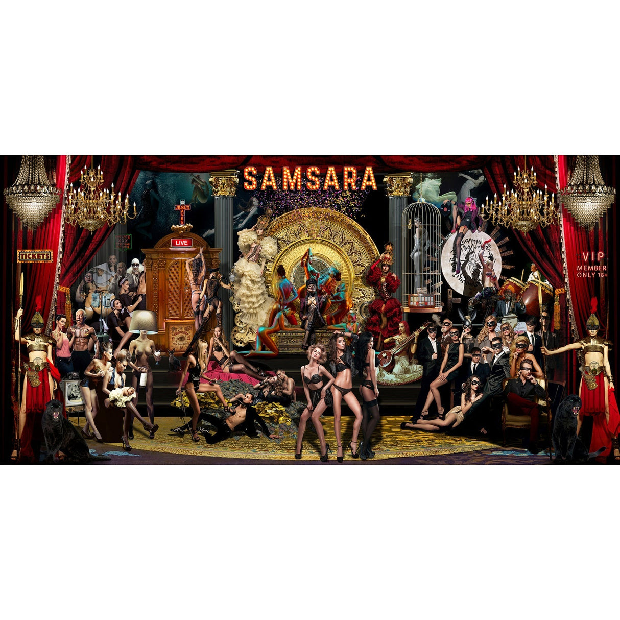 Samsara Pop Culture photographic art print by Cobra Art