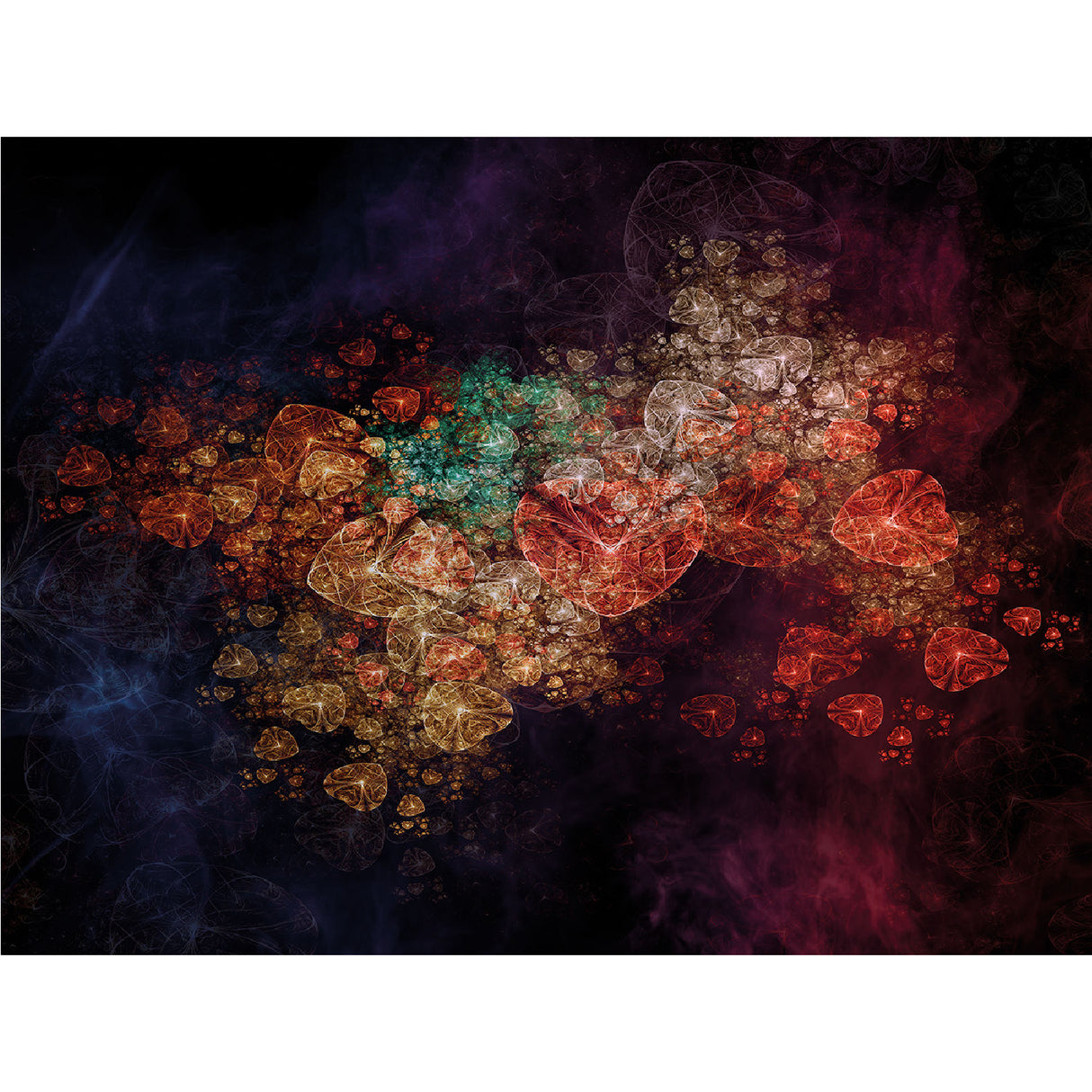 Multicolored Abstract Photographic Art | Oroa.com
