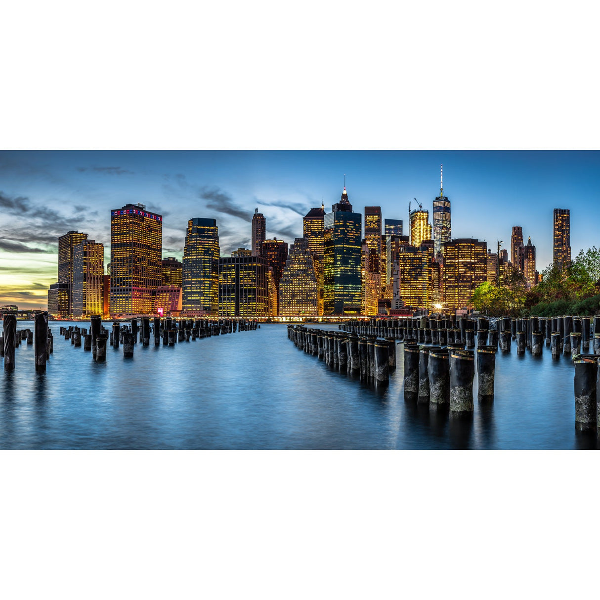 New York Skyline Skyscrapers photographic art print by Cobra Art