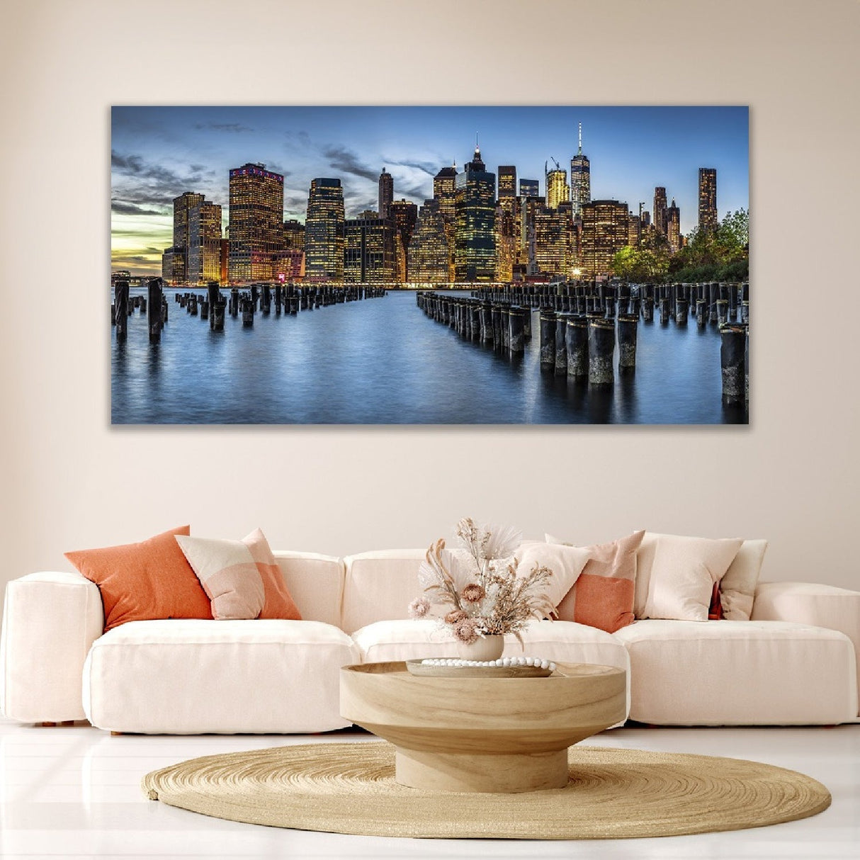 New York Skyline Skyscrapers photographic art print by Cobra Art, alternate view 2