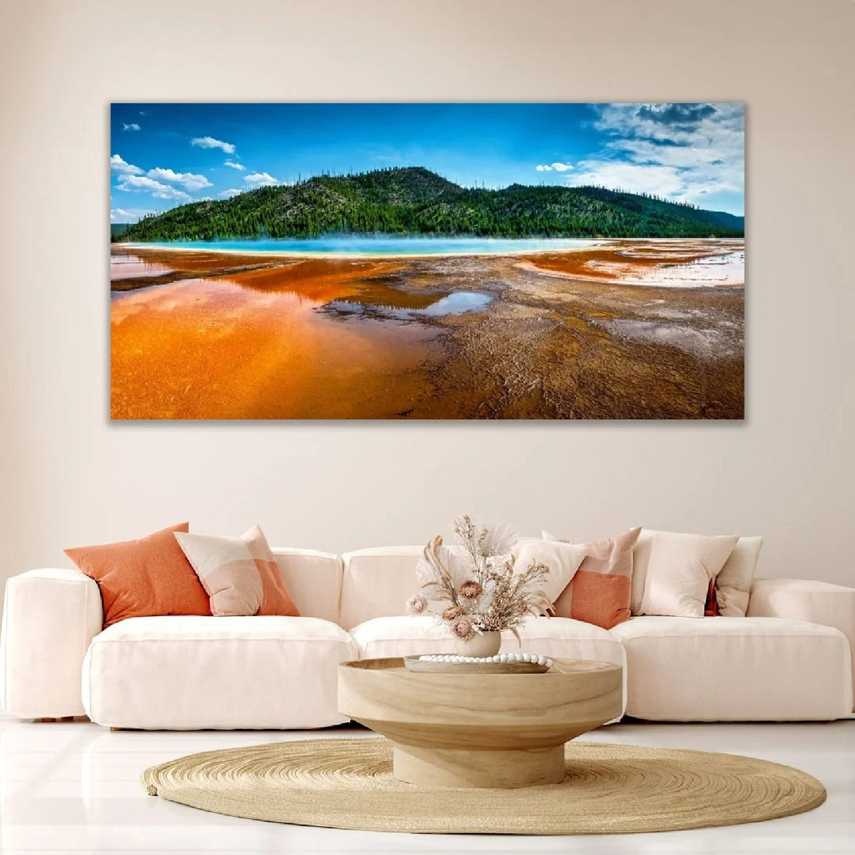 Yellowstone National Parc Scenery photographic art print by Cobra Art, alternate view 2