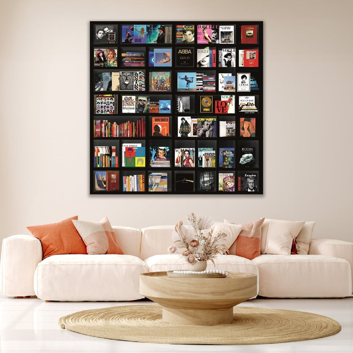 Books 3 Black Bookshelf photographic art print by Cobra Art, alternate view 2