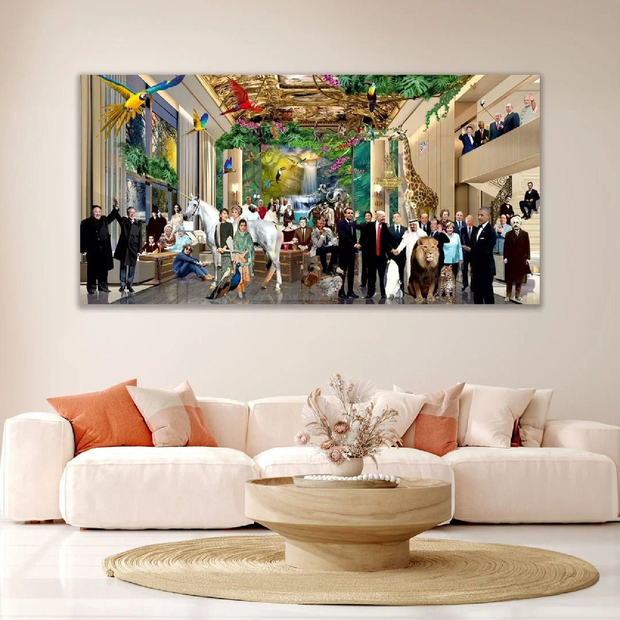 We are the World Legendary Figures photographic art print by Cobra Art, alternate view 2