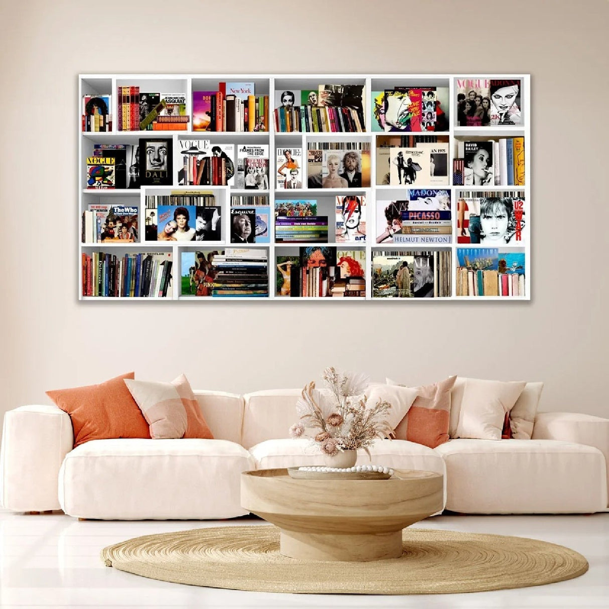 Music Books Part I Literary Arrangement photographic art print by Cobra Art, alternate view 2