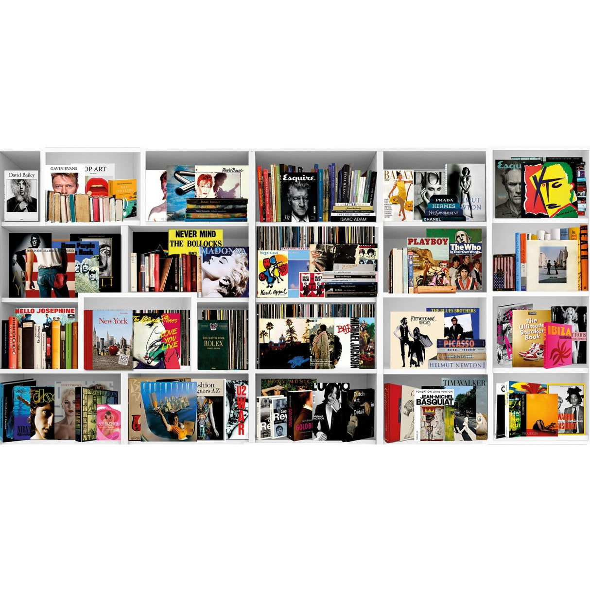 Music Books Part II Literary Display photographic art print by Cobra Art
