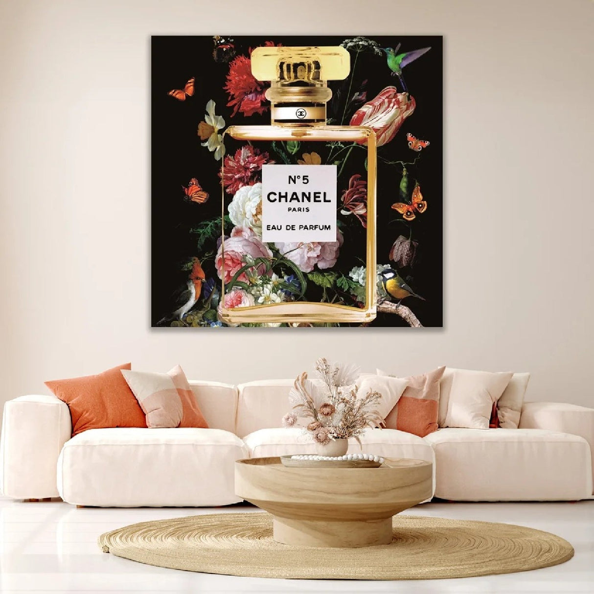 Fleur de Chanel Floral Perfume photographic art print by Cobra Art, alternate view 2