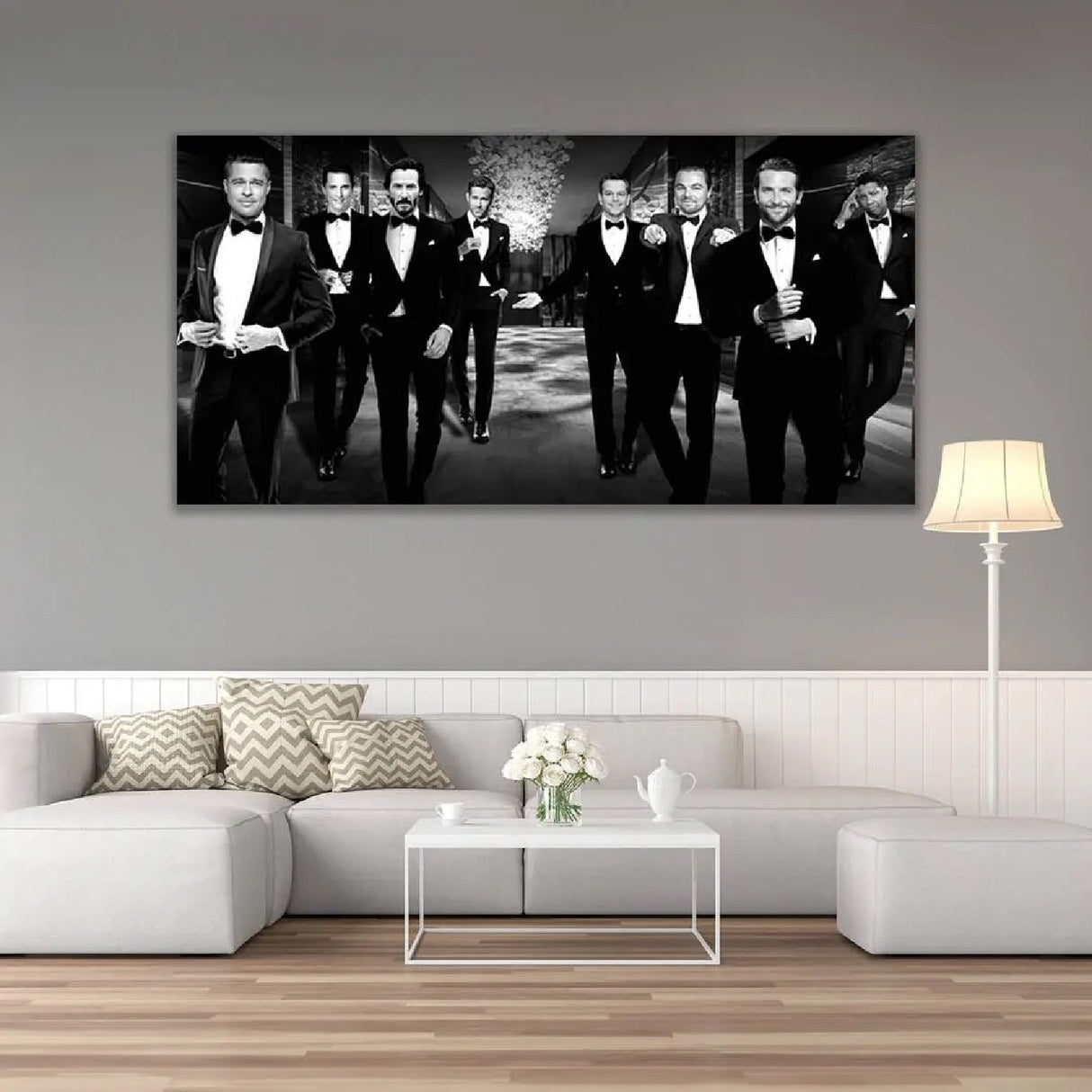 Oscar Night Black & White Legendaries photographic art print by Cobra Art, alternate view 2