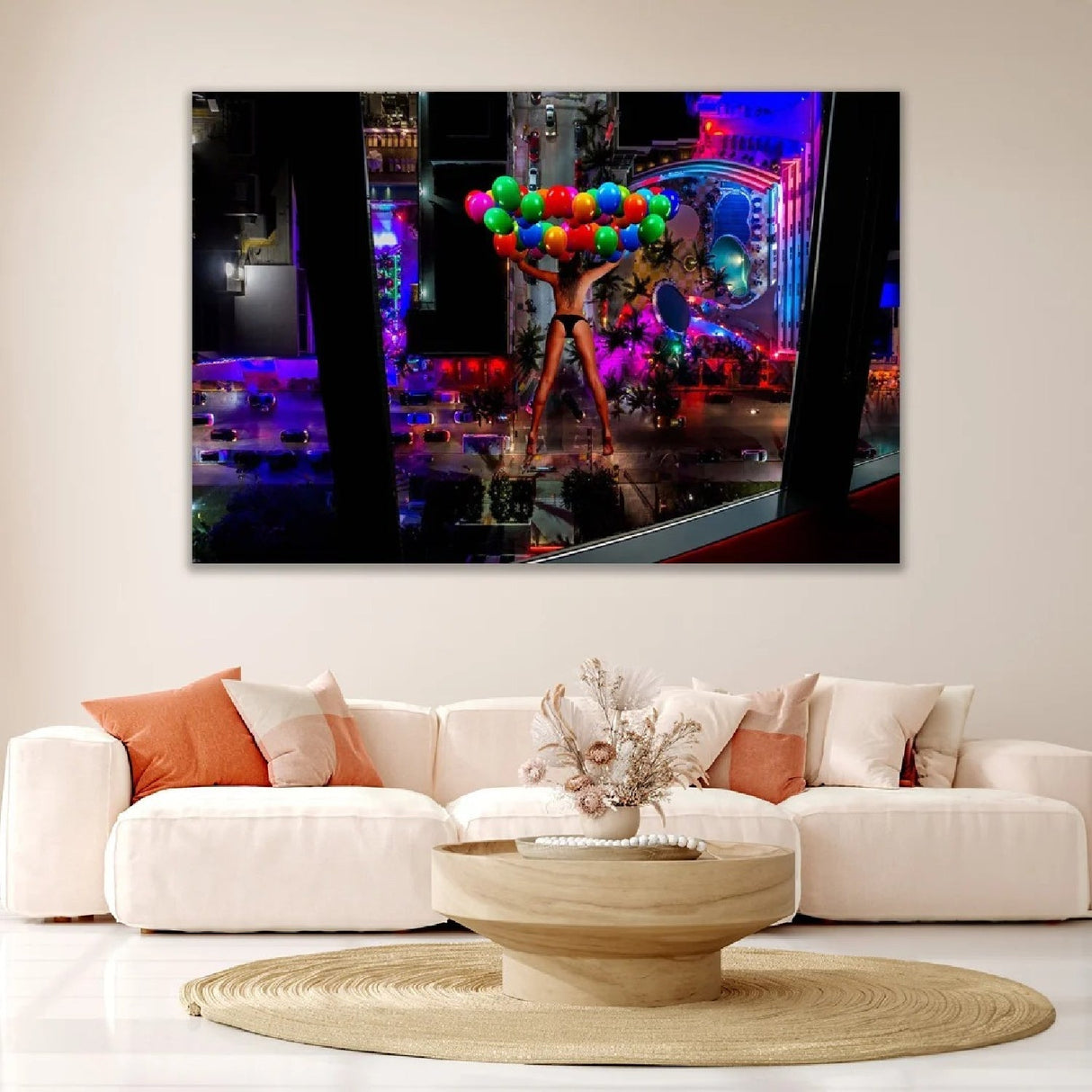 Its In The Air Multicolored Balloons photographic art print by Cobra Art, alternate view 2