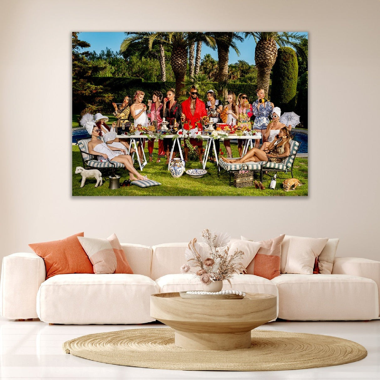 Morning Pleasures Summer Party photographic art print by Cobra Art, alternate view 2