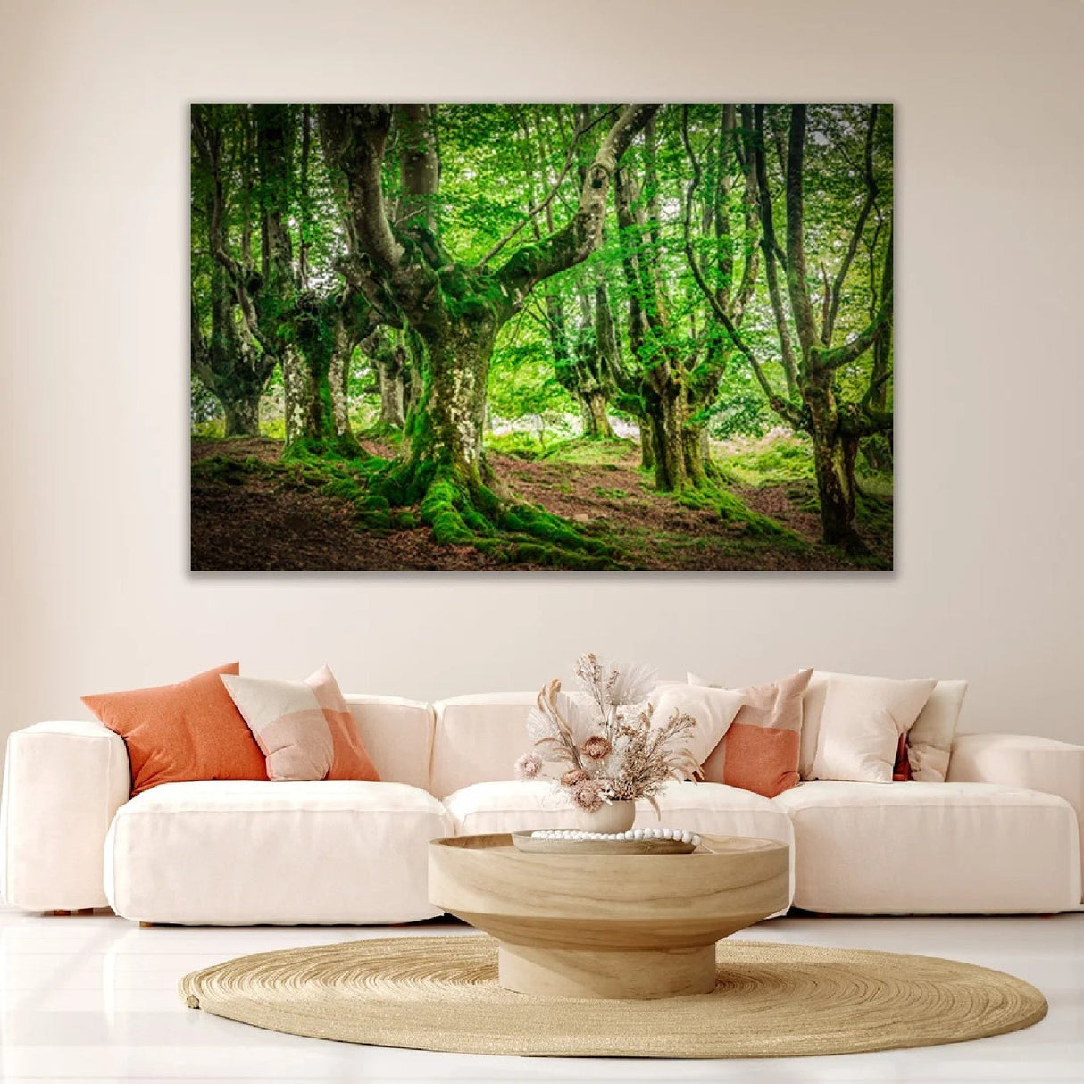 Lush Woodland Photographic Art | Cobra Art Forest of North Spain