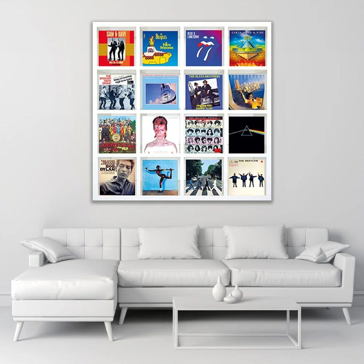 Sam and Dave Collage Pop Art photographic art print by Cobra Art, alternate view 2