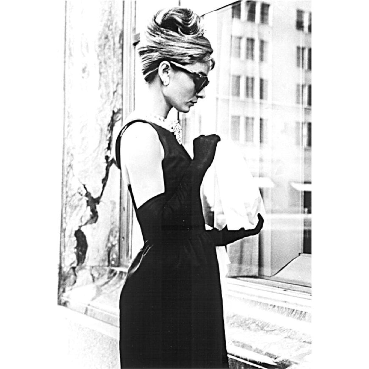 Audrey Hepburn Hollywood Actress Photographic Artwork art print by Cobra Art