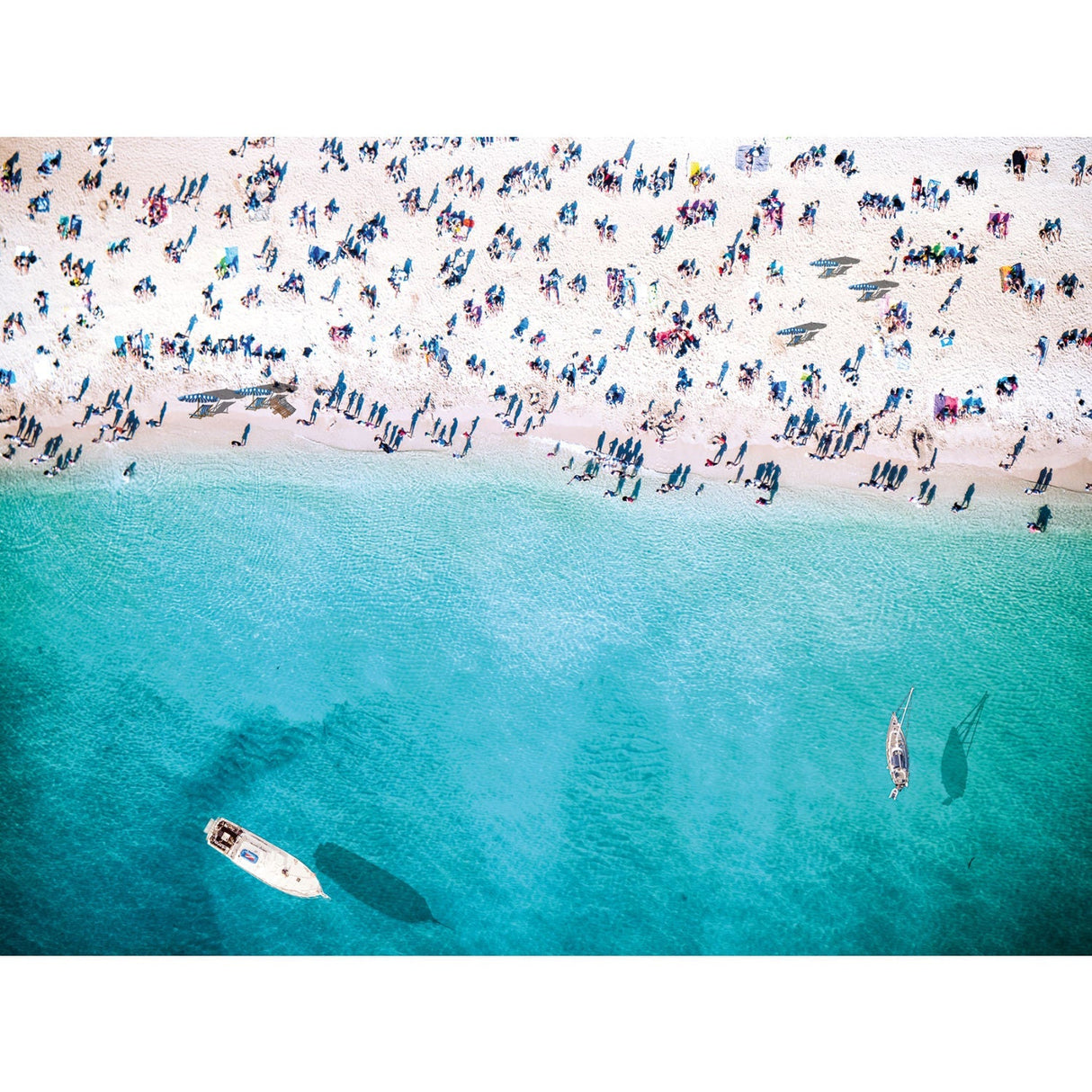 Summer Vibes Beach View photographic art print by Cobra Art
