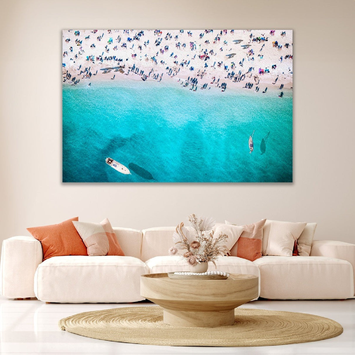 Summer Vibes Beach View photographic art print by Cobra Art, alternate view 2