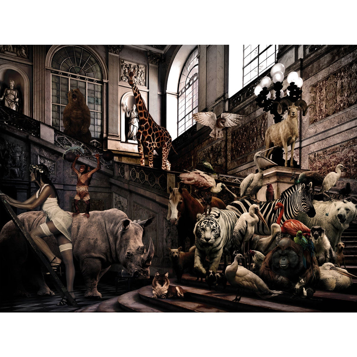 City Jungle Urban Menagerie photographic art print by Cobra Art