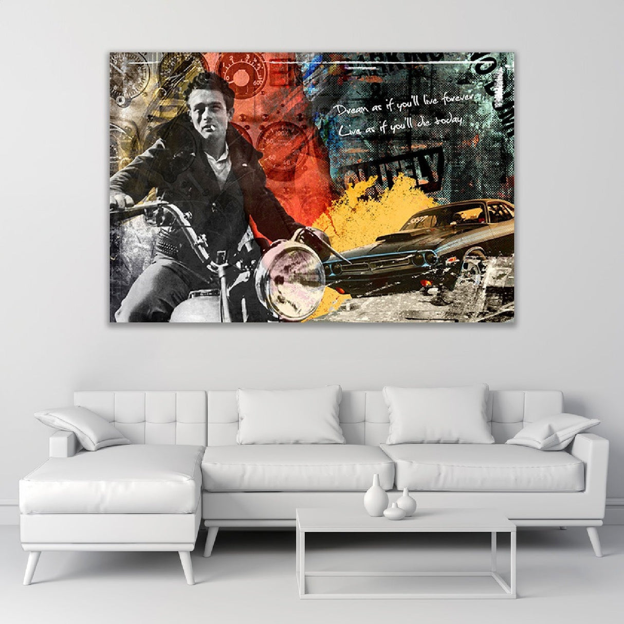 Dean American Actor photographic art print by Cobra Art, alternate view 2