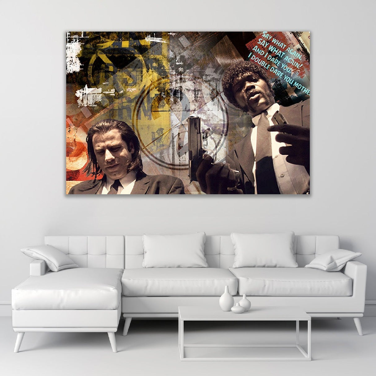 Pulp Fiction American Crime Film photographic art print by Cobra Art, alternate view 2
