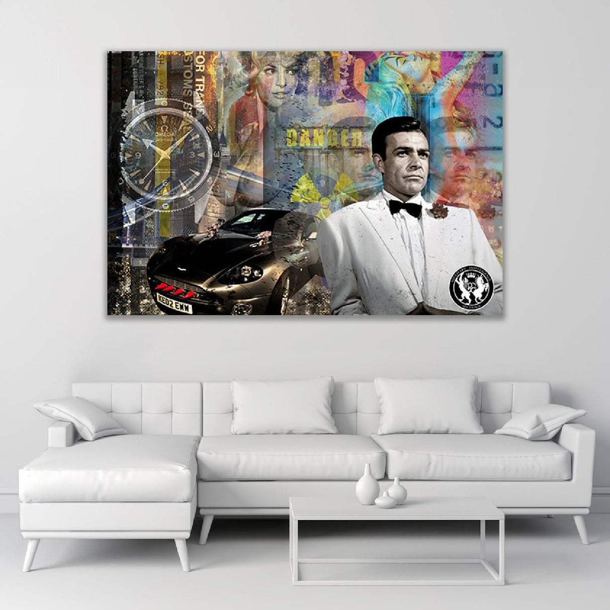 Bond Iconic British Character photographic art print by Cobra Art, alternate view 2