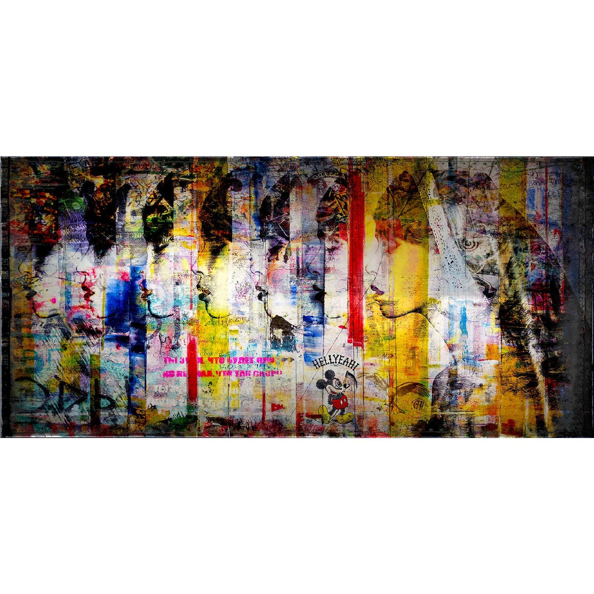 Good Vibrations Sideview Feminine Photographic Portrait art print by Cobra Art
