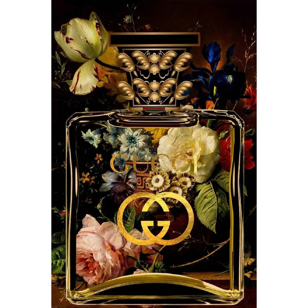 Modern European furniture - Floral Infused Perfume Photographic Art - www.oroa.com