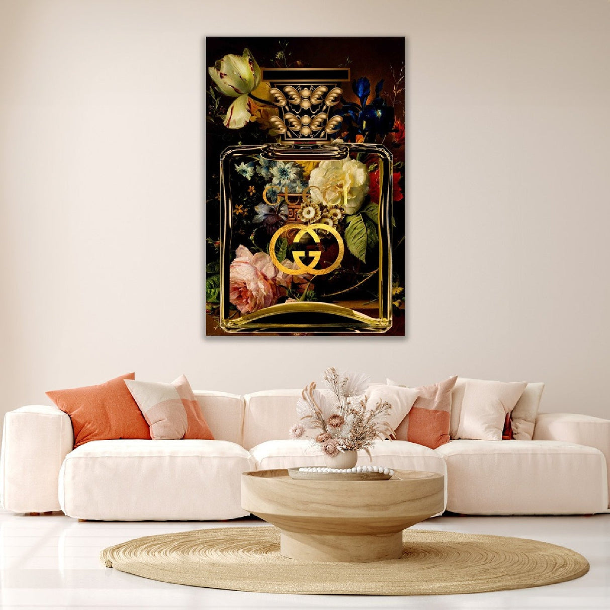 Modern European furniture - Floral Infused Perfume Photographic Art - www.oroa.com