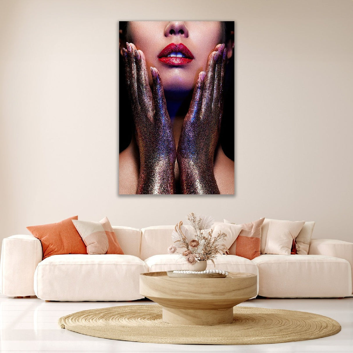 Modern European furniture - Glittered Hands Photographic Art - www.oroa.com