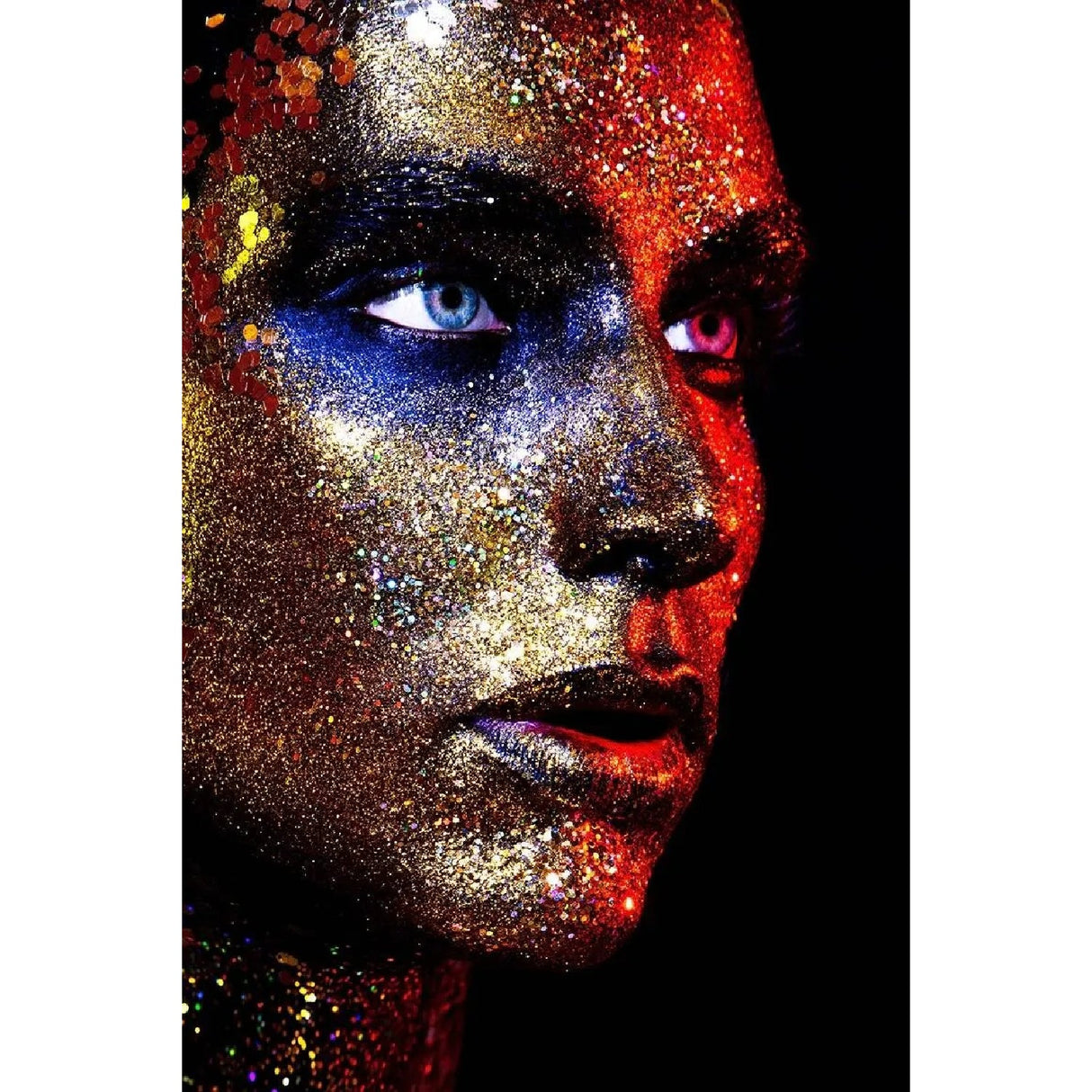 Modern European furniture - Glimmering Face Photographic Art - www.oroa.com