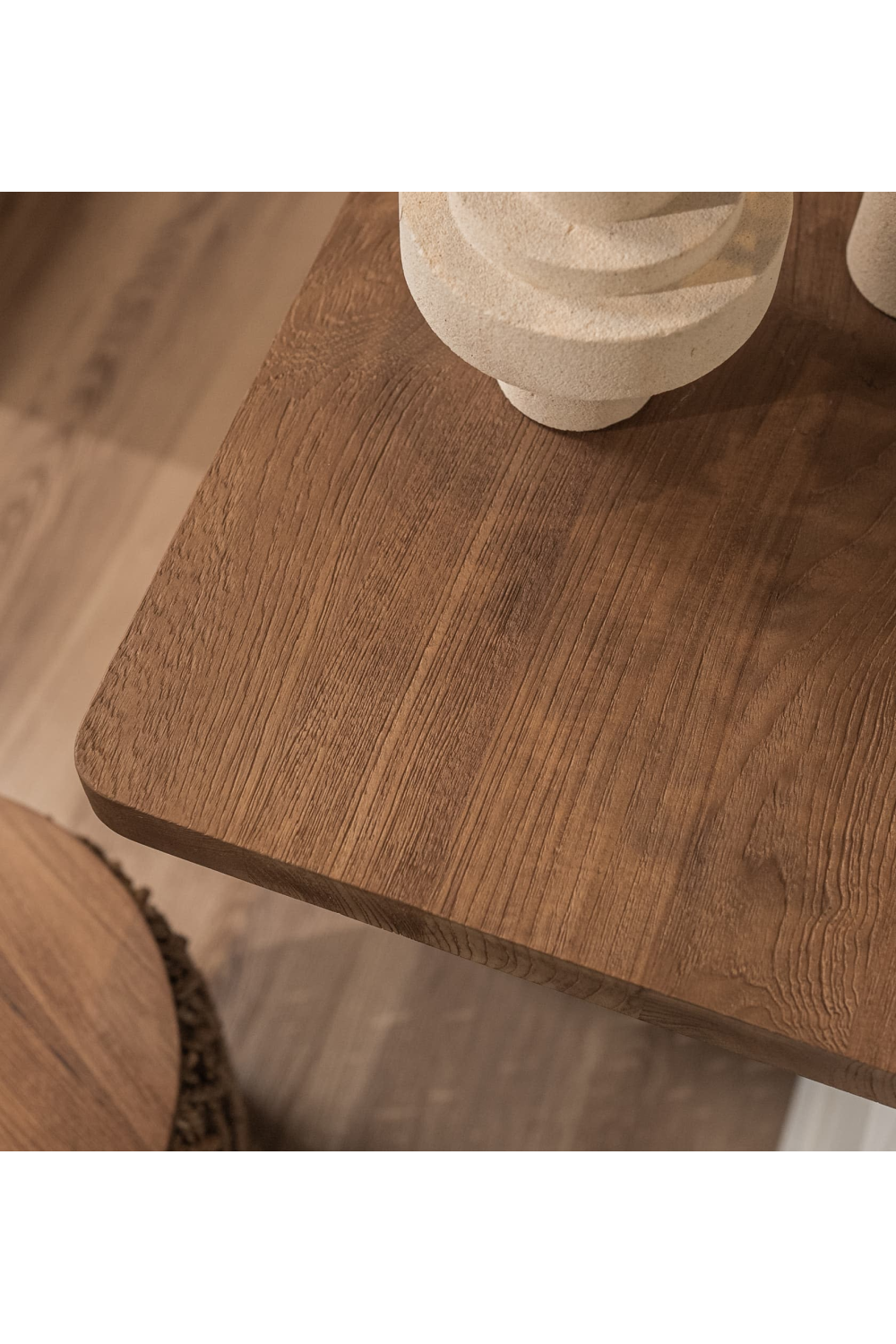 Solid Teak Rectangular Side Table | dBodhi Alpha | OROA.com