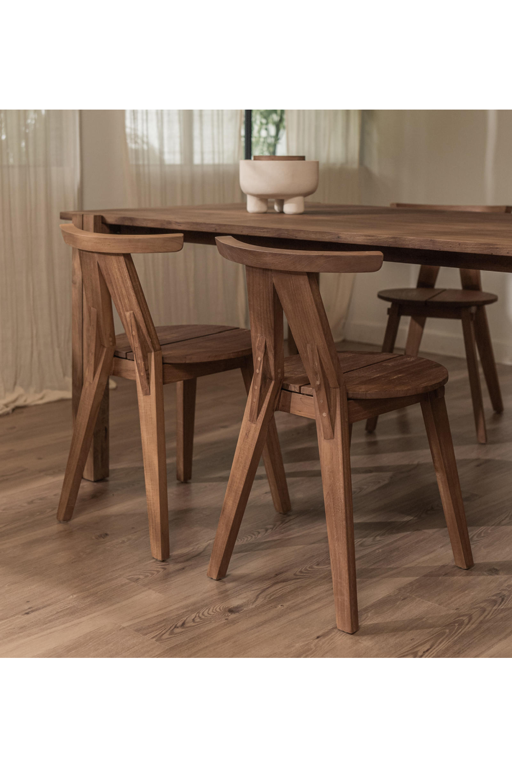 A-Framed Teak Dining Chair | dBodhi Artisan Buffalo | OROA.com