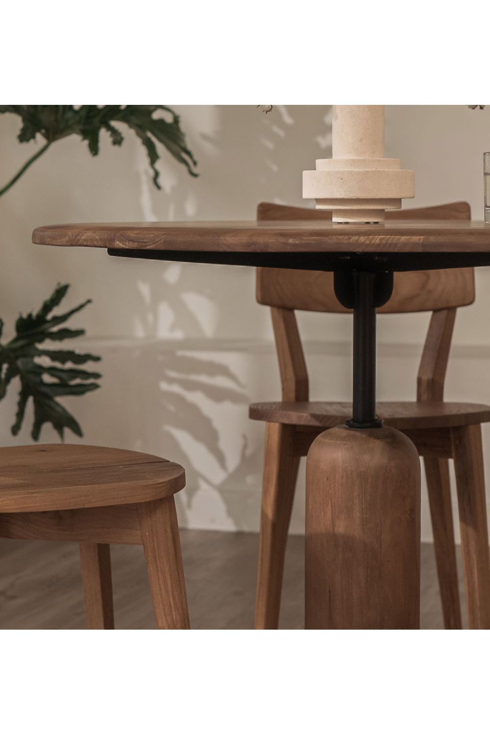 Modern Pedestal Round Table | dBodhi Bullet | OROA.com
