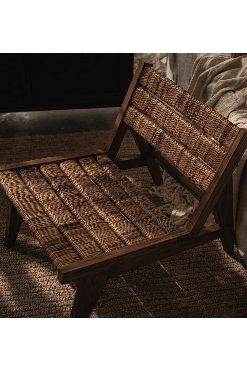 Abaca Weave Lounge Chair | dBodhi Caterpillar Brawny | OROA.com