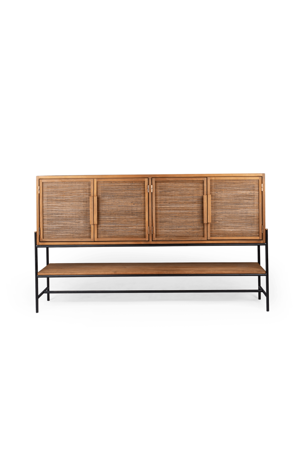 Handwoven Palm Leaves 4-Door Dresser | dBodhi Coco | OROA.com